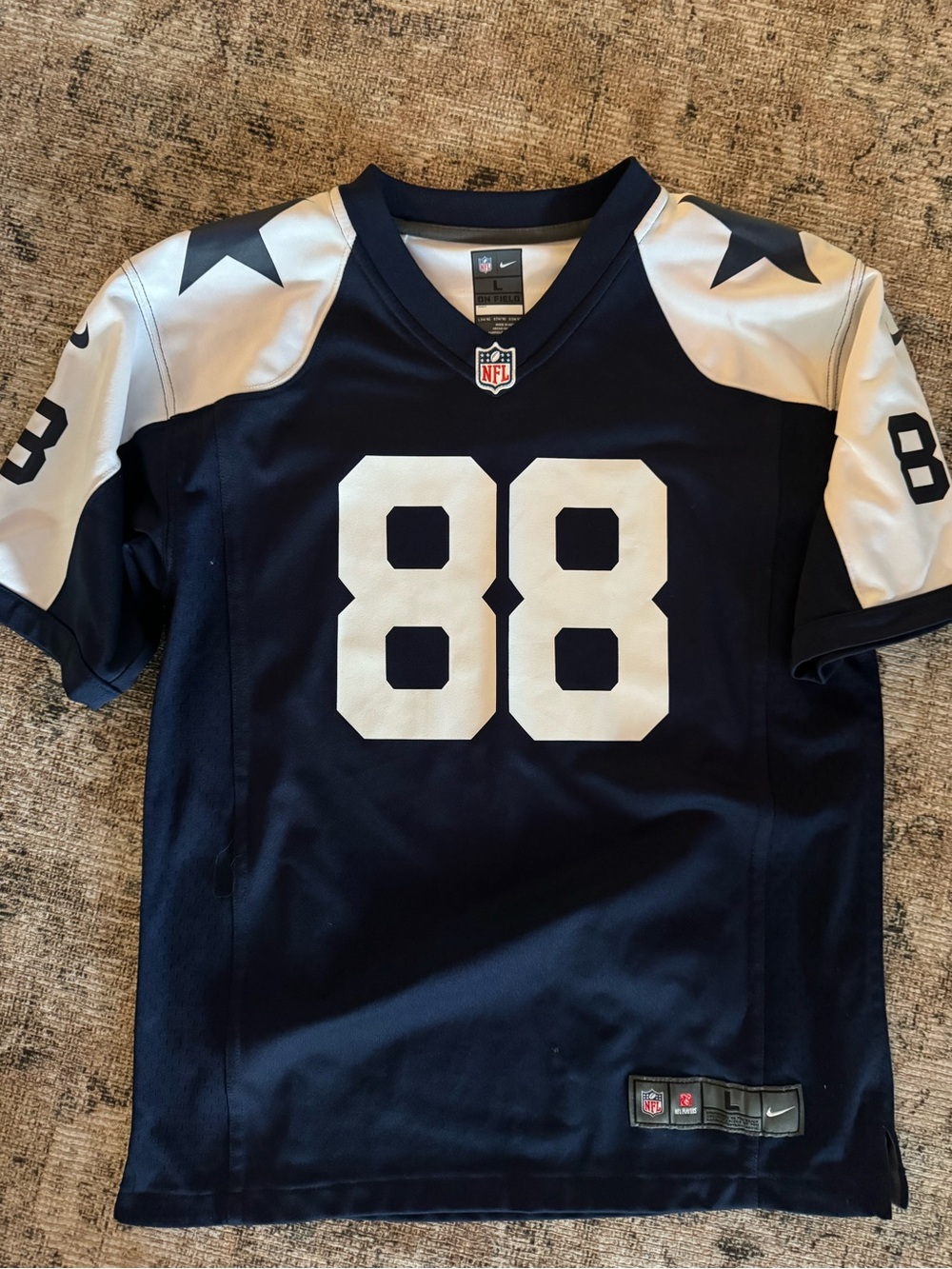 Nike Youth large Dallas Cowboys Blue CeeDee Lamb Jersey